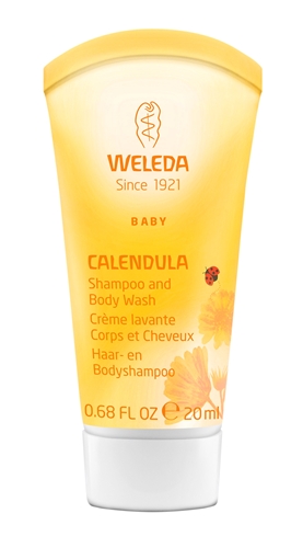 Picture of Weleda Weleda Calendula Shampoo and Body, Travel Size 10ml