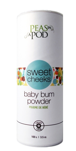 Picture of Peas In A Pod Peas in a Pod Sweet Cheeks Baby Bum Powder, 100g