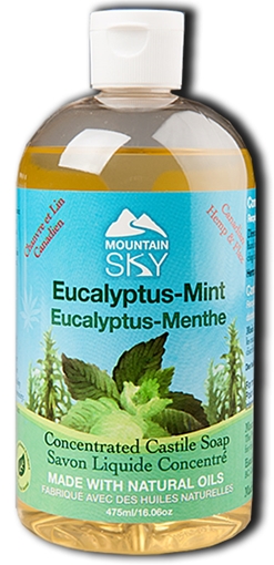 Picture of Mountain Sky Mountain Sky Castile Liquid Soap, Eucalyptus-Mint 475ml