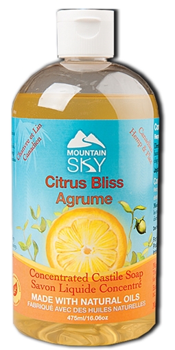 Picture of Mountain Sky Mountain Sky Castile Liquid Soap, Citrus-Bliss 475ml