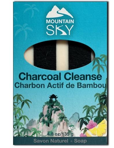Picture of Mountain Sky Mountain Sky Bar Soap, Charcoal Cleanse 135g