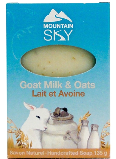 Picture of Mountain Sky Mountain Sky Bar Soap, Goat Milk & Oats 135g