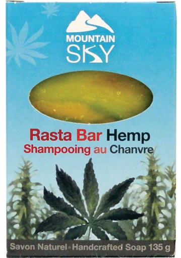 Picture of Mountain Sky Mountain Sky Bar Soap, Rasta-Bar-Hemp 135g