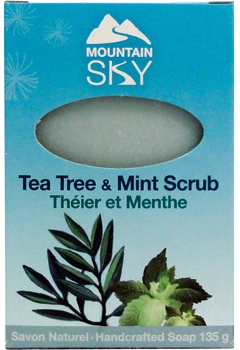 Picture of Mountain Sky Mountain Sky Bar Soap, Tea Tree & Mint 135g