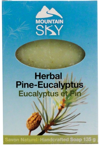 Picture of Mountain Sky Mountain Sky Herbal Bar Soap, Pine-Eucalyptus 135g