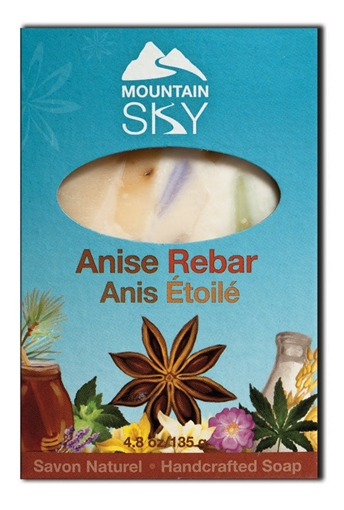 Picture of Mountain Sky Mountain Sky Bar Soap,  Anise Rebar 135g