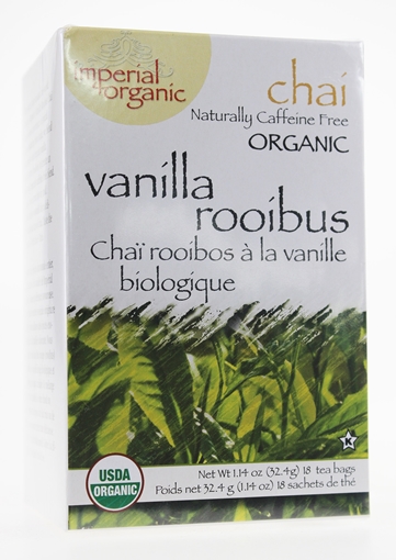 Picture of Uncle Lee's Tea Uncle Lee's Tea Imperial Organic, Vanilla Rooibos Chai Tea 18 Bags