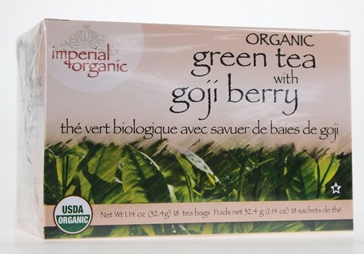 Picture of Uncle Lee's Tea Uncle Lee's Tea Imperial Organic, Goji Berry Green Tea 18 Bags