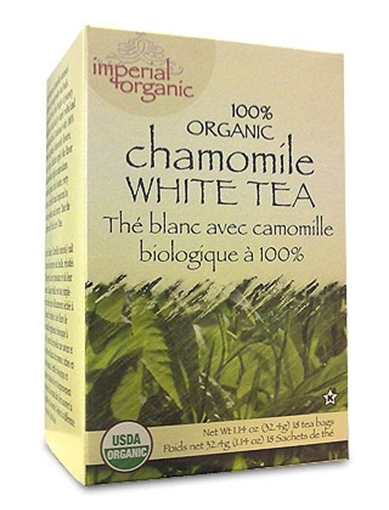 Picture of Uncle Lee's Tea Uncle Lee's Tea Imperial Organic, 100% Organic Chamomile White Tea 18 Bags