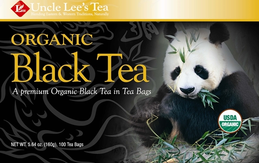 Picture of Uncle Lee's Tea Uncle Lee's Tea Organic Black Tea, 100 Bags