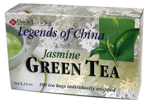 Picture of Uncle Lee's Tea Uncle Lee's Tea Legends of China Jasmine Green Tea, 100 Bags