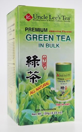 Picture of Uncle Lee's Tea Uncle Lee's Tea Premium Bulk Green Tea Jasmine, 120g