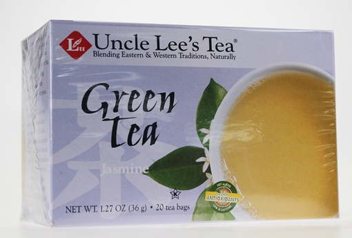 Picture of Uncle Lee's Tea Uncle Lee's Tea Jasmine Green Tea, 20 Bags