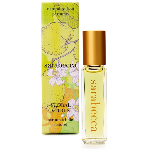 Picture of Sarabecca Sarabecca Natural Perfume Roll-On, Floral Citrus 7.5ml
