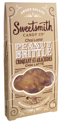 Picture of SweetSmith Candy Co. Sweetsmith Candy Co. Peanut Brittle, Chai Latte 56g