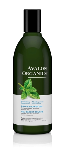 Picture of Avalon Organics Avalon Organics Peppermint Bath & Shower Gel, 355ml