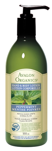 Picture of Avalon Organics Avalon Organics Peppermint Hand & Body Lotion, 355ml