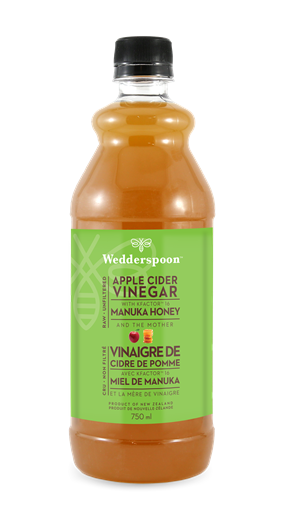 Picture of Wedderspoon Wedderspoon Apple Cider Vinegar with Manuka Honey, 750ml