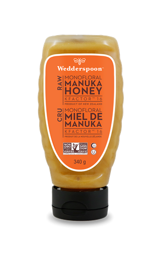 Picture of Wedderspoon Wedderspoon Monofloral Manuka Honey KFactor16, 340g