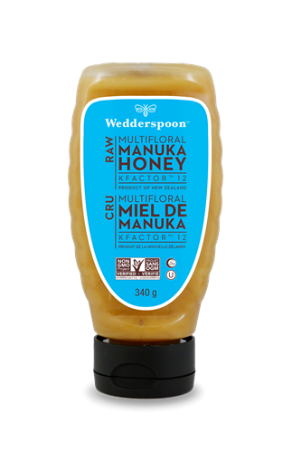 Picture of Wedderspoon Wedderspoon Multifloral Manuka Honey KFactor12, 340g