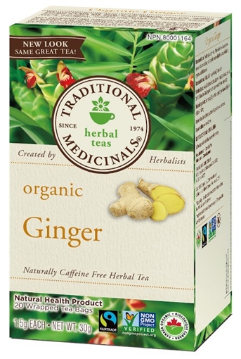 Picture of Traditional Medicinals Traditional Medicinals Organic Ginger, 20 Bags