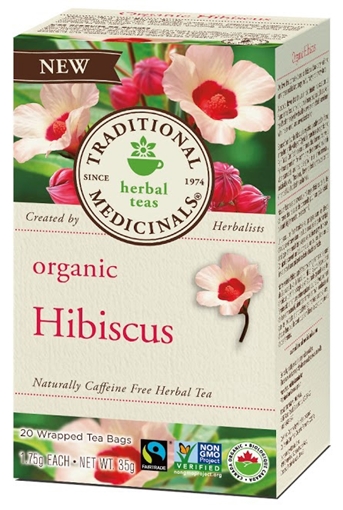Picture of Traditional Medicinals Traditional Medicinals Organic Hibiscus, 20 Bags