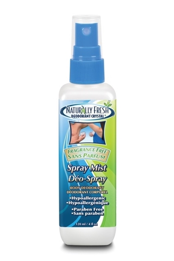 Picture of Naturally Fresh Deodorant Crystal Naturally Fresh Spray Mist Deodorant, Fragrance Free 113ml