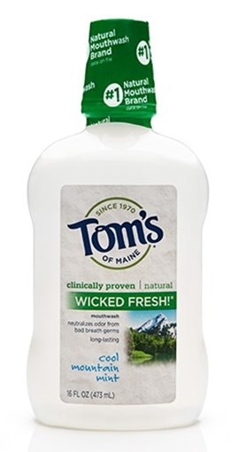 Picture of Tom's Of Maine Tom's Of Maine Wicked FRESH Mouthwash, 473 ml