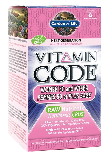 Picture of Garden of Life Garden of Life Vitamin Code Women 50 & Wiser, 60 Count