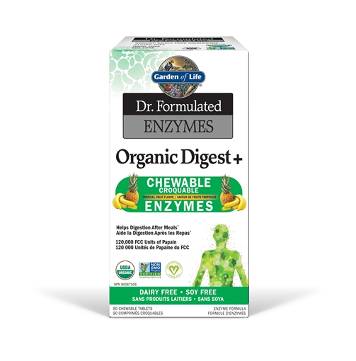 Picture of Garden of Life Garden of Life Enzymes Organic Digest+, 90 Count