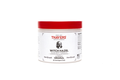 Picture of Thayers Company Thayers Original Witch Hazel Astringent Pads, 60 Pads