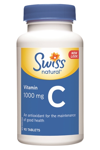 Picture of Swiss Natural Swiss Natural Vitamin C 1000mg, 90 Tablets
