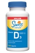 Picture of Swiss Natural Swiss Natural Vitamin D3 1000 I.U. Value Size, 200 Tablets
