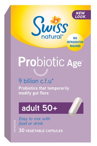 Picture of Swiss Natural Swiss Natural Probiotic Age® Adult 50+, 30 Capsules