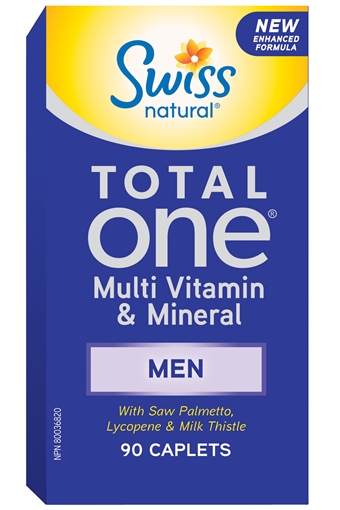Picture of Swiss Natural Swiss Natural Total One Men Multivitamin & Mineral, 90 Caplets