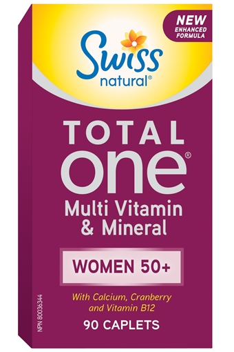 Picture of Swiss Natural Swiss Natural Total One® Women 50+ Multivitamin & Mineral, 90 Caplets