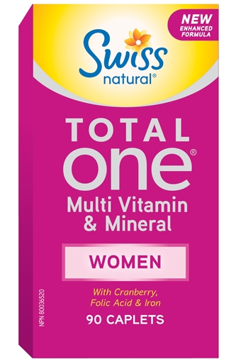 Picture of Swiss Natural Swiss Natural Total One Women Multivitamin & Mineral, 90 Caplets