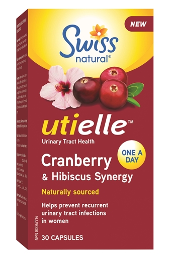 Picture of Swiss Natural Swiss Natural Utielle Cranberry & Hibiscus Synergy, 30 Capsules