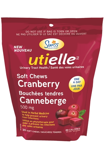 Picture of Swiss Natural Swiss Natural Utielle Cranberry Soft Chew, 500mg