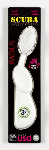 Picture of Radius Corporation Radius The Scuba Toothbrush, Right Handed
