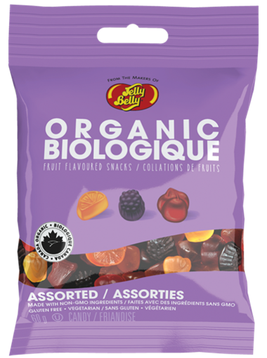 Picture of Jelly Belly Organic Jelly Belly Organic Fruit Flavored Snack 60g