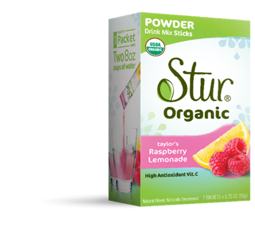 Picture of Stur Stur Organic Powder, Raspberry Lemonade 7 Packets