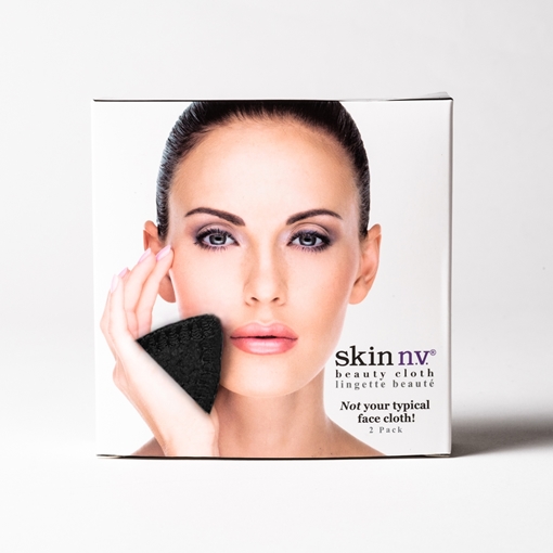 Picture of Skin n.v. Skin N.V. Facial Beauty Cloth 2-Pack, Black