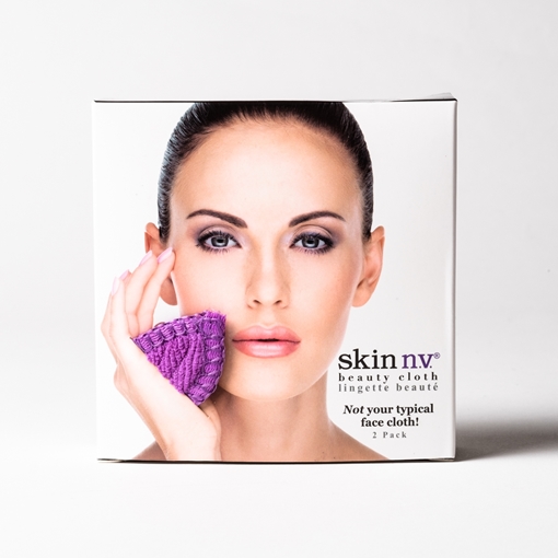 Picture of Skin n.v. Skin N.V. Facial Beauty Cloth 2-Pack, Purple