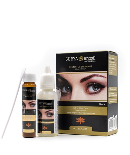 Picture of Surya Brasil Surya Brasil Henna for Eyebrows, Black 3g