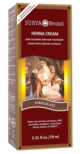 Picture of Surya Brasil Surya Brasil Henna Cream, Chocolate 70ml