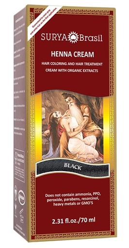 Picture of Surya Brasil Surya Brasil Henna Cream, Black 70ml