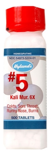 Picture of Hyland's Hyland's Kali Muriaticum 6x Cell Salts, 500tabs