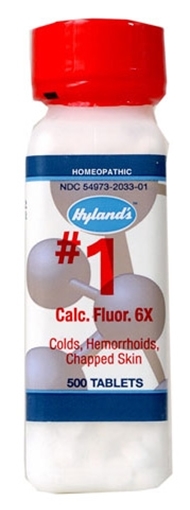 Picture of Hyland's Hyland's Calcarea Fluorica 6X Cell Salts, 500tabs