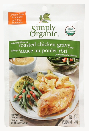 Picture of Simply Organic Simply Organic Roasted Chicken Gravy Seasoning Mix, 24g